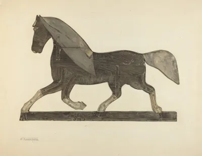 Horse Weather Vane 15