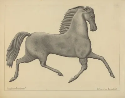 Horse Weather Vane 17