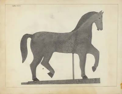 Horse Weather Vane 3