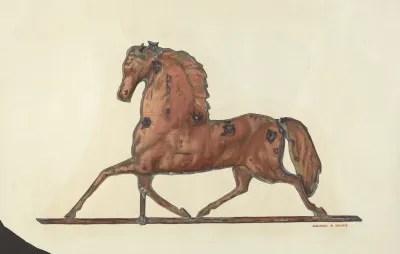 Horse Weather Vane 6