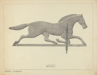 Horse Weather Vane 9