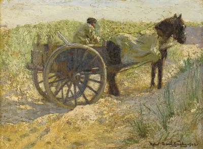 Horse With Carriage