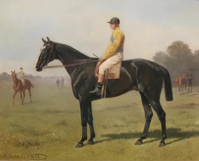 Horse With Jockey