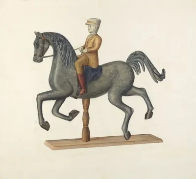Horse With Rider