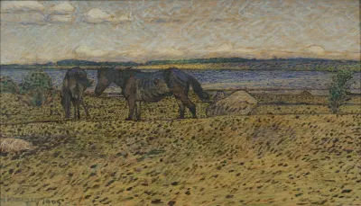 Horses At The Beach