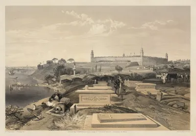 Hospital And Cemetery At Scutari