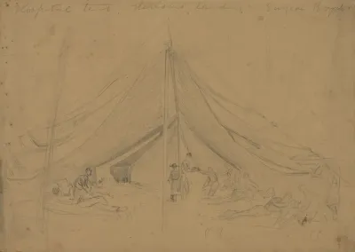 Hospital Tent Harrisons Landing Surgeon Boyd