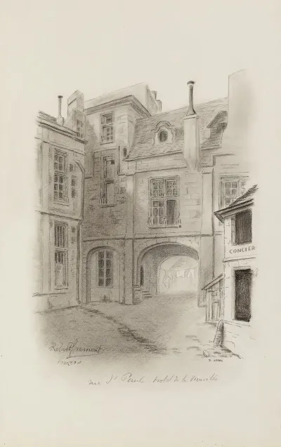 Hotel De La Vieuville Rue Saint Paul 4eme Arrondissement