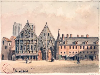 Hotel Dieu Avant Lincendie