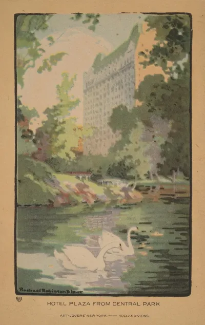 Hotel Plaza From Central Park 2
