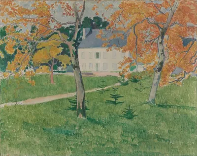 House Among Trees Pont Aven