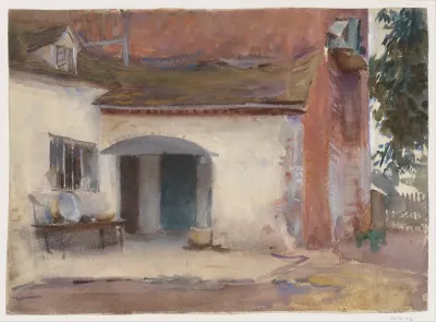 House And Courtyard