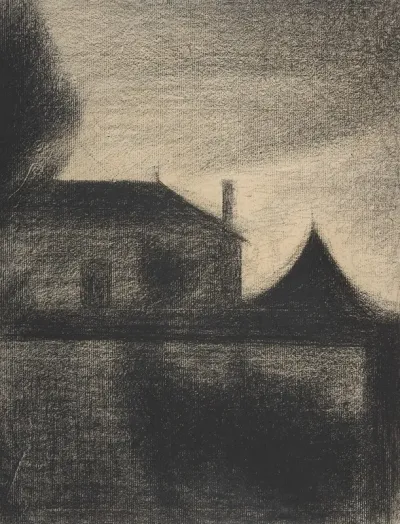 House At Dusk La Cite