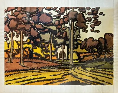 House Behind The Trees