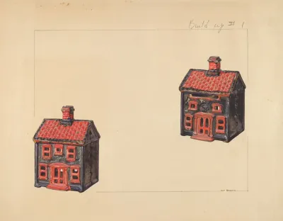 House Coin Bank