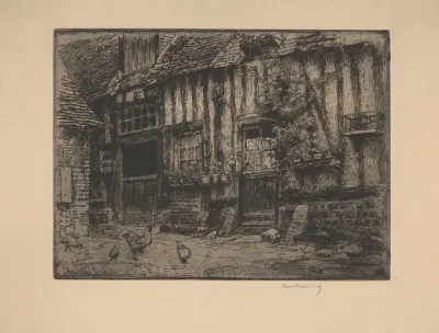House In The Village Of Breton