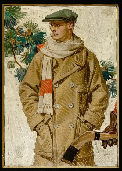House Of Kuppenheimer Ad Illustration