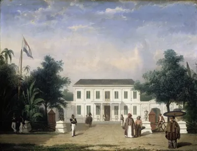 House On The Rijswijk Batavia Jalan Veteran
