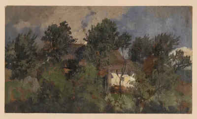 Houses Among Trees In Pelcznica