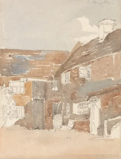 Houses At Teddington On The Thames