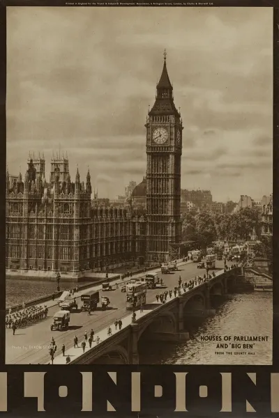 Houses Of Parliament And Big Ben London
