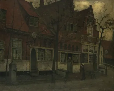 Houses On The Breedstraat Enkhuizen