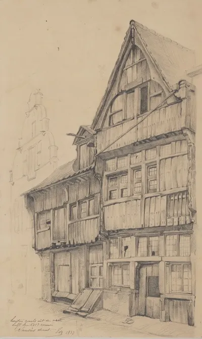 Houten Gevel In De Saucierstraat 2