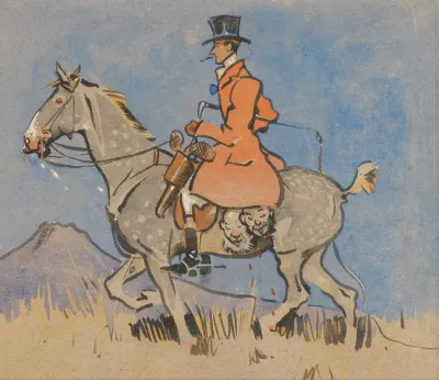 How Crawhall Pictured A Friend In The Boer War