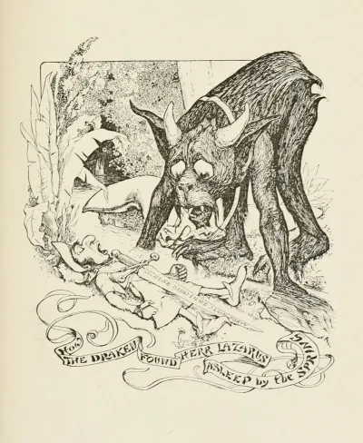 How The Draken Found Herr Lazarus Asleep By The Spring