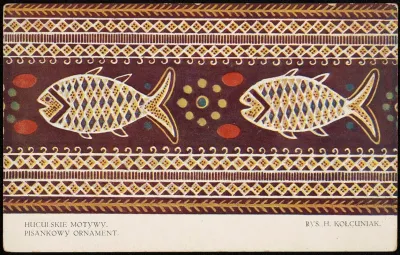 Huculskie Motywy Pisankowy Ornament 2