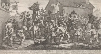 Hudibras Encounters The Skimmington No 12