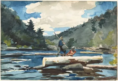 Hudson River Logging