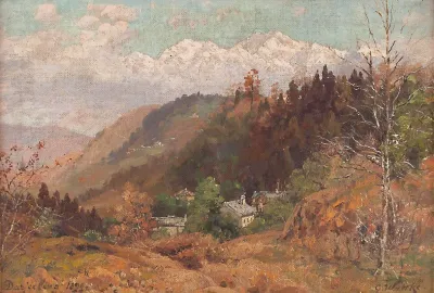 Hugellandschaft In Westbengalen