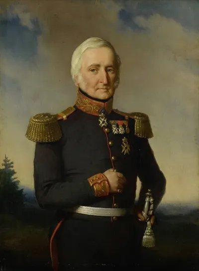 Huibert Gerard Baron Nahuys Van Burgst 1782 1858 Lid Van De Raad Van Nederlands Oost Indie In Het Uniform Van Generaal Majoor Titulair