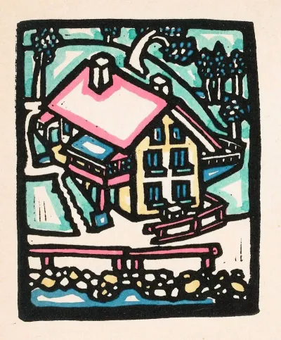 Huis Op Een Heuvel