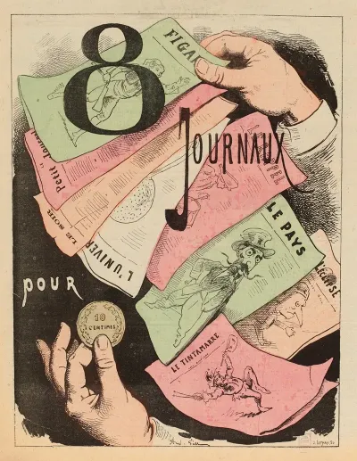Huit Journaux Pour 2 Sous