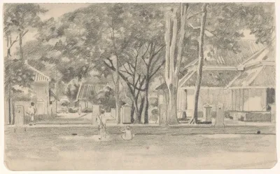 Huizen Aan Een Laan