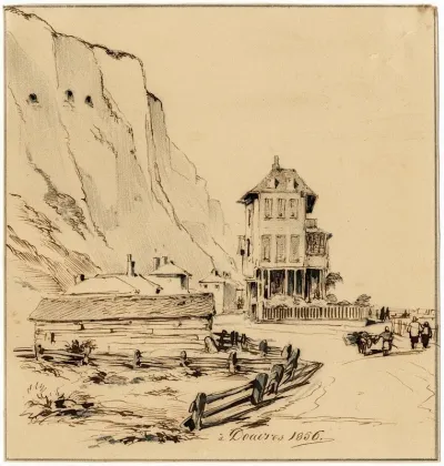 Huizen Op Het Strand Te Dover