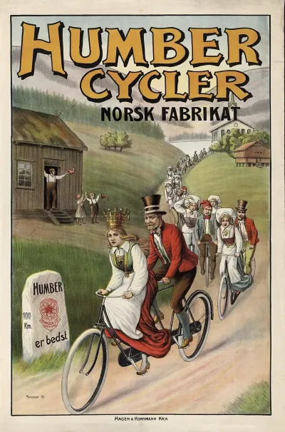 Humber Cycler Norsk Fabrikat