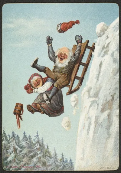 Humorous Christmas Motif
