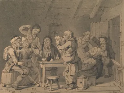 Humorous Family Scene