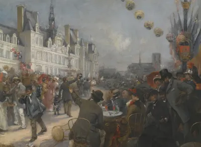 Hundredth Anniversary Of July 14th Bastille Day