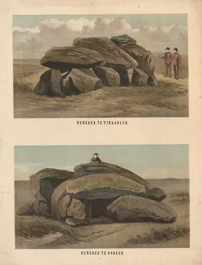 Hunebed Te Tinaarloo Hunebed Te Borger