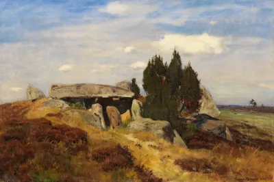 Hunengrab In Der Heide
