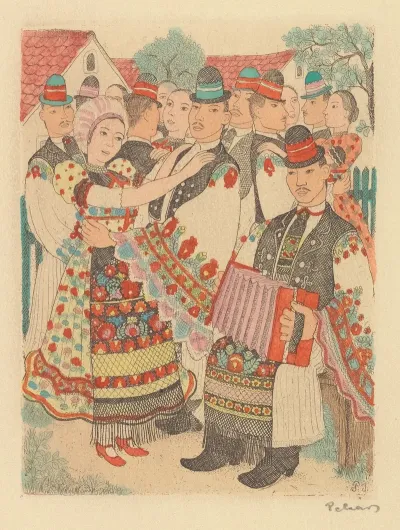 Hungarian Folk Costumes 2
