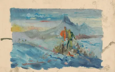 Hunters In A Landscape