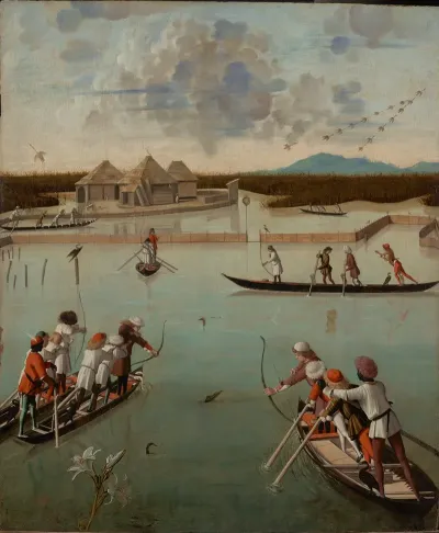 Hunting On The Lagoon
