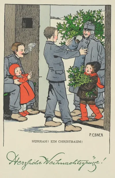 Hurrah Ein Christbaum Herzliche Weihnachtsgrusse