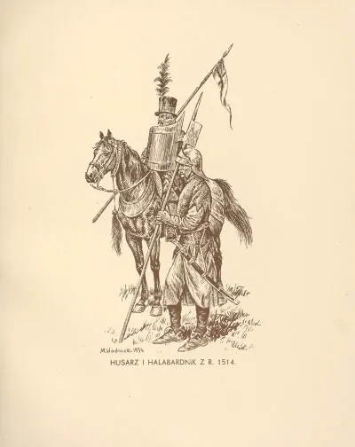 Husarz I Halabardnik Z R 1514