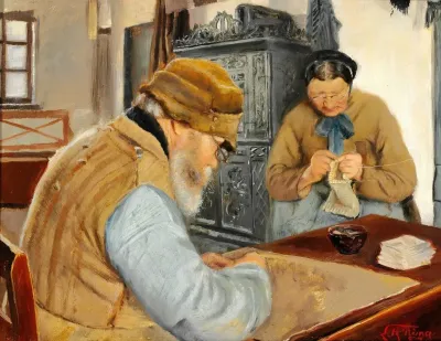 Husmandsfolk I Landsbyen Ring